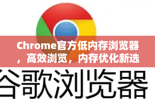 Chrome官方低内存浏览器，高效浏览，内存优化新选择-第1张图片-谷歌浏览器官网下载|Google Chrome2026最新官方版