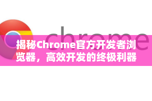 揭秘Chrome官方开发者浏览器，高效开发的终极利器与指南