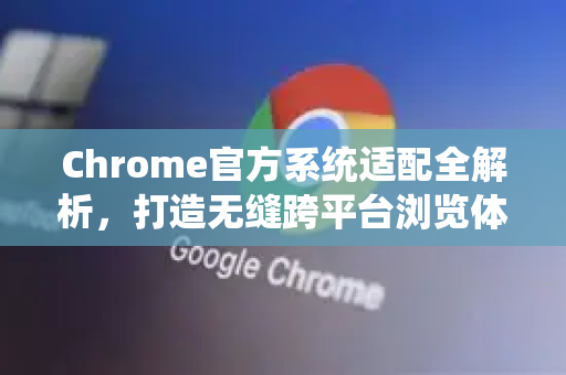 Chrome官方系统适配全解析，打造无缝跨平台浏览体验-第1张图片-谷歌浏览器官网下载|Google Chrome2026最新官方版