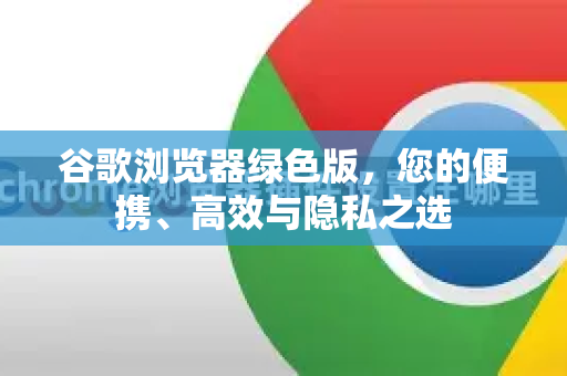 谷歌浏览器绿色版，您的便携、高效与隐私之选