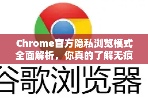 Chrome官方隐私浏览模式全面解析，你真的了解无痕浏览吗？-第1张图片-谷歌浏览器官网下载|Google Chrome2026最新官方版