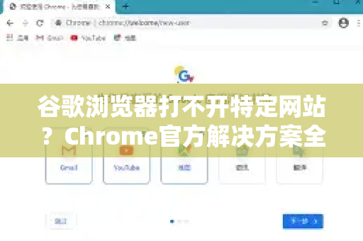 谷歌浏览器打不开特定网站？Chrome官方解决方案全解析