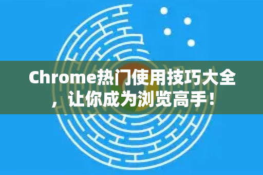 Chrome热门使用技巧大全，让你成为浏览高手！