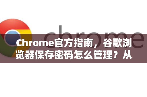 Chrome官方指南，谷歌浏览器保存密码怎么管理？从查看到导出全解析
