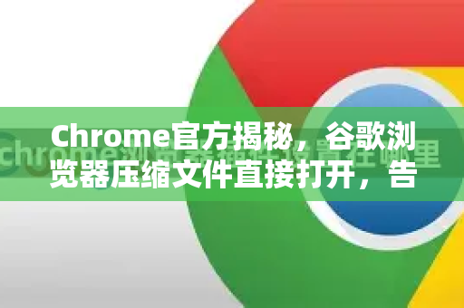 Chrome官方揭秘，谷歌浏览器压缩文件直接打开，告别繁琐解压！