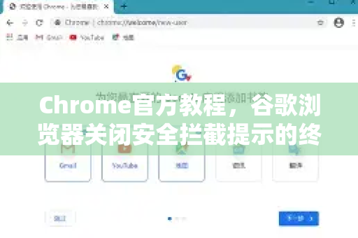Chrome官方教程，谷歌浏览器关闭安全拦截提示的终极指南