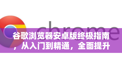 谷歌浏览器安卓版终极指南，从入门到精通，全面提升移动浏览体验