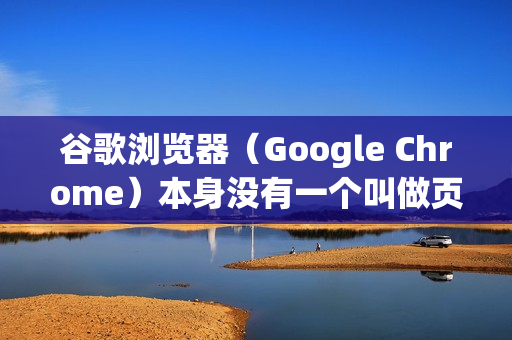 谷歌浏览器（Google Chrome）本身没有一个叫做页面监控的单一内置功能。您所说的页面监控通常指的是监控网页内容的变化，比如价格变动、库存状态、新闻更新等-第1张图片-谷歌浏览器官网下载|Google Chrome2026最新官方版