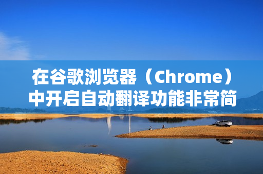 在谷歌浏览器（Chrome）中开启自动翻译功能非常简单。根据你使用的设备（电脑或手机）设置路径略有不同-第1张图片-谷歌浏览器官网下载|Google Chrome2026最新官方版