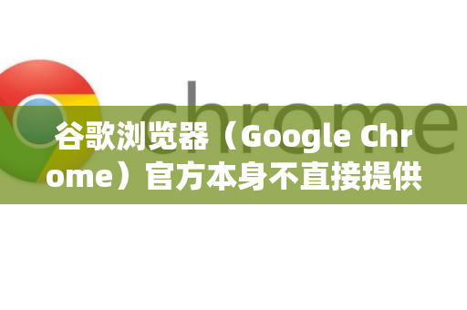 谷歌浏览器（Google Chrome）官方本身不直接提供便携版（Portable Edition）但可以通过以下两种方式实现便携化使用-第1张图片-谷歌浏览器官网下载|Google Chrome2026最新官方版