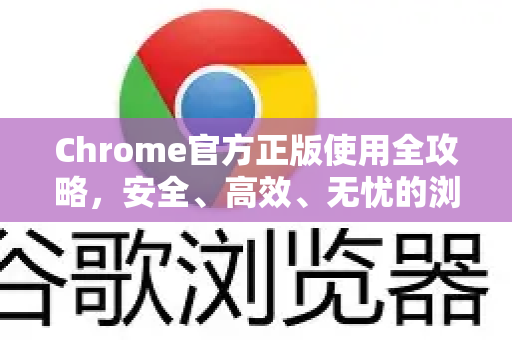 Chrome官方正版使用全攻略，安全、高效、无忧的浏览体验